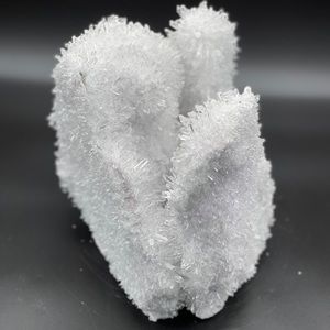 White crystal quartz cluster